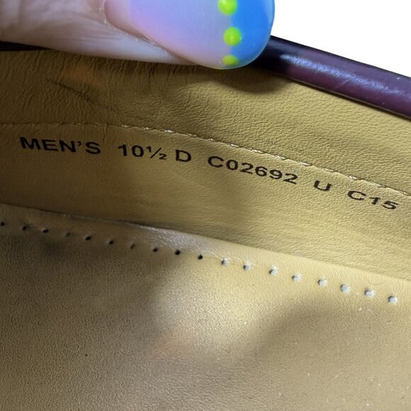 Men’s Cole Haan Brown Leather Tassel Loafers – Size 10.5 D | EUC - Picture 7 of 8